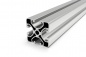 Preview: Aluminium profile 40x40 eco slot 8 I-type