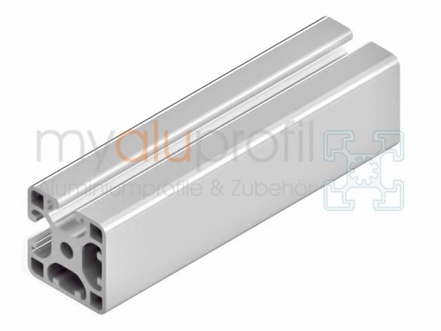 myaluprofil - Aluminium profile 40x40 light 2N90 slot 8 I-type