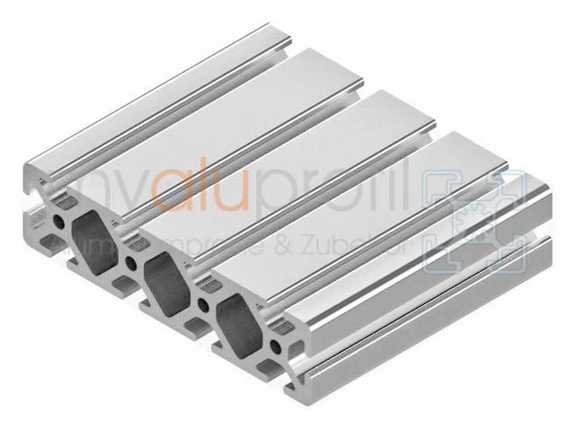 Import alumínium C-profil 10-30 mm, AlMgSi ötvözetben, 6 m-es